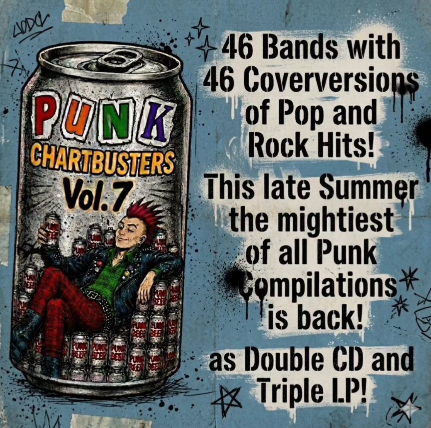 Ankündigungsgrafik zu Punk Chartbusters Vol. 7