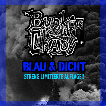 Cover von BUNKER CHAOS - Blau und dicht