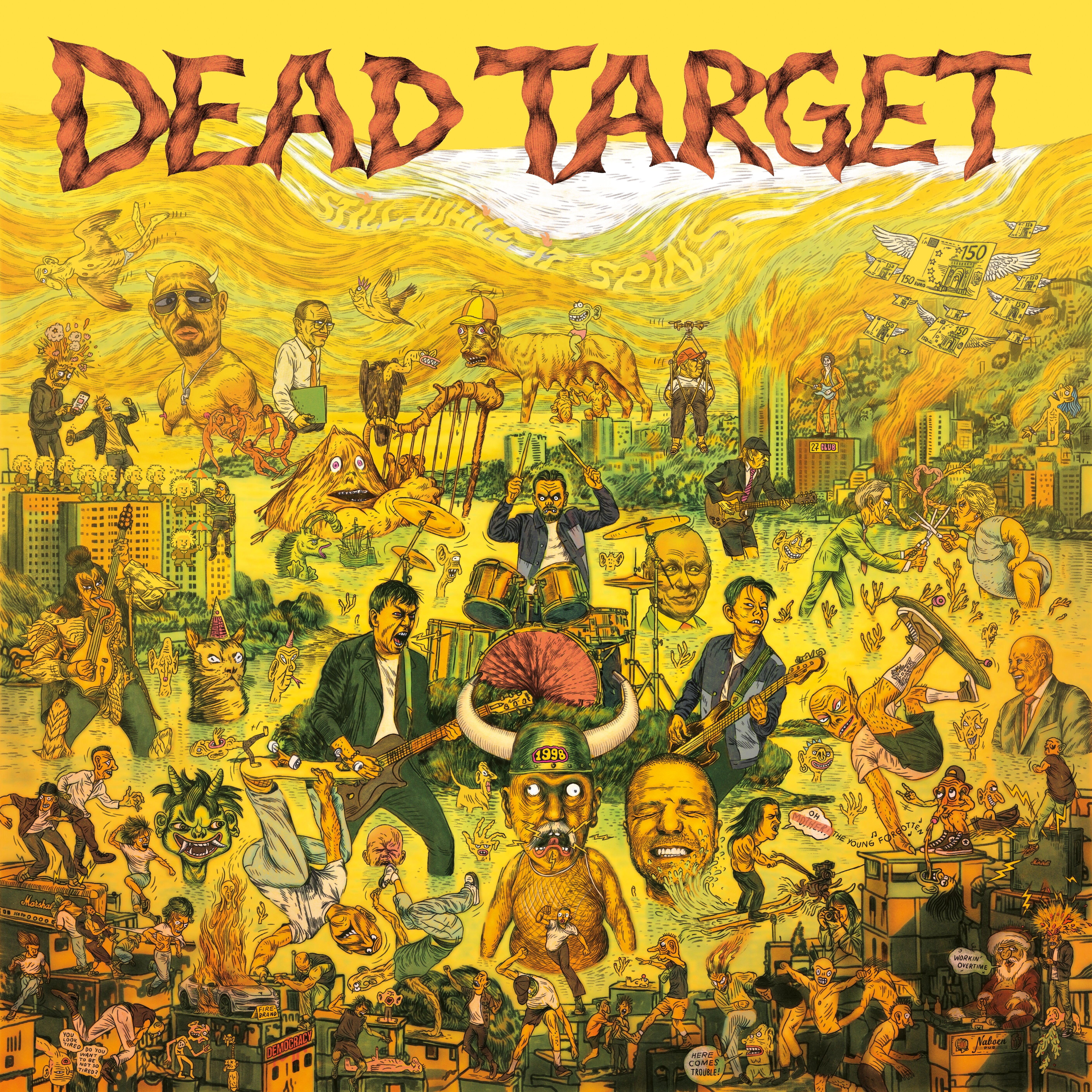 Cover zu Dead Target - Still While It Spins