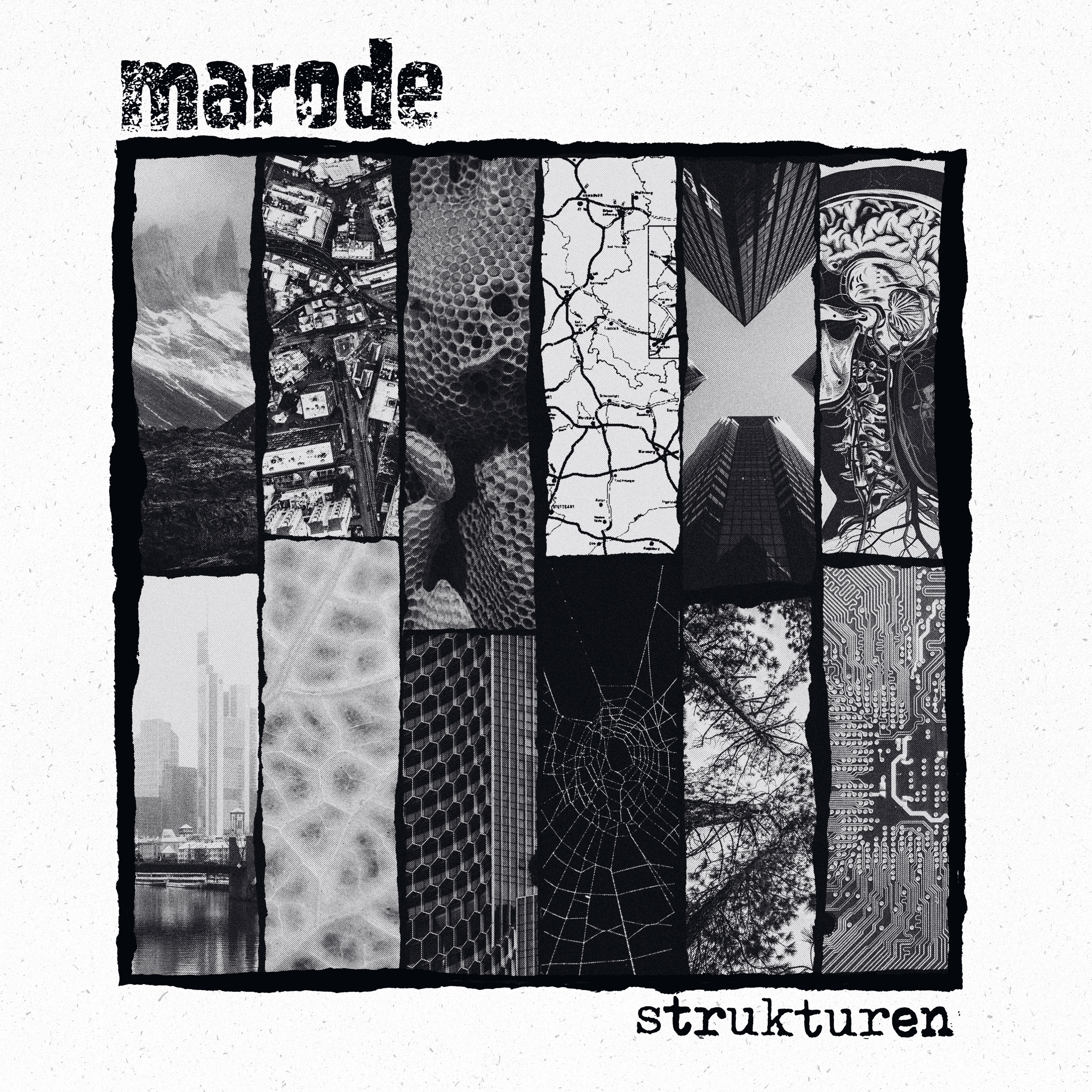Offizielles Albumcover von MARODE - Strukturen